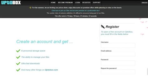 Uptobox: File hosting provider offering online storage/remote .